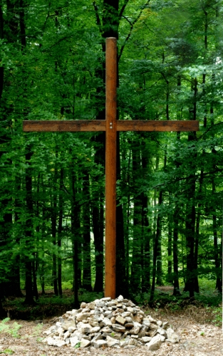 Bild Kreuz an der Andachtsstelle